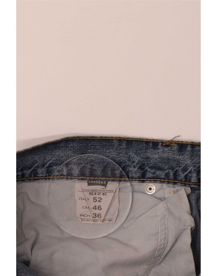 Jeans corti da uomo Carrera W36 L25 cotone blu