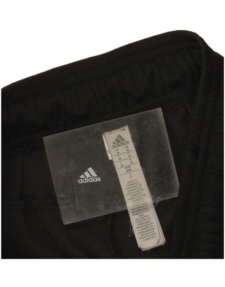 Pantaloni da tuta da uomo Adidas Medium in cotone nero