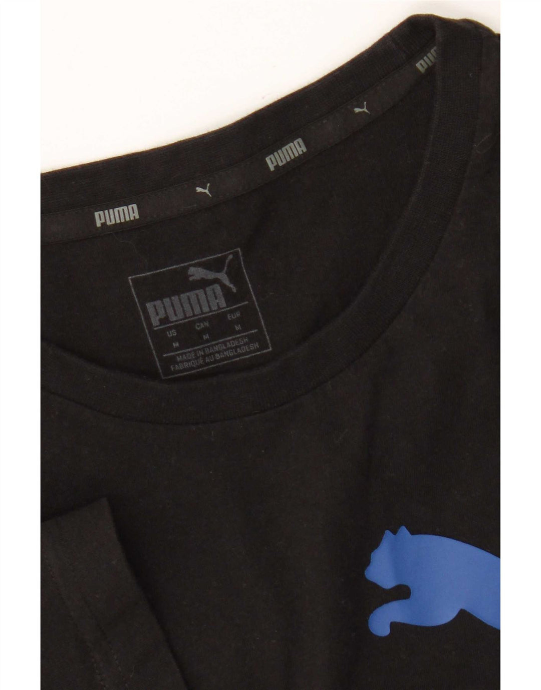 T-shirt grafica da uomo Puma Medium nera