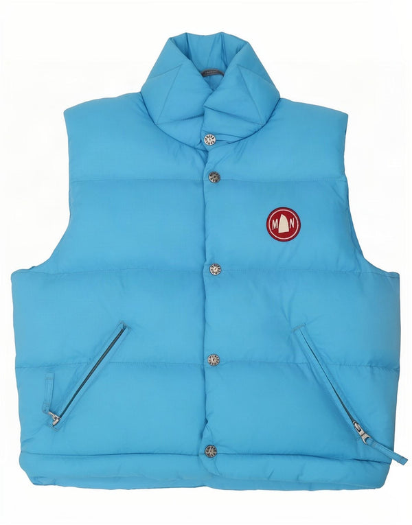 Gilet imbottito da uomo vestibilità ampia Murphy & Nye UK 36 piccolo blu in poliammide