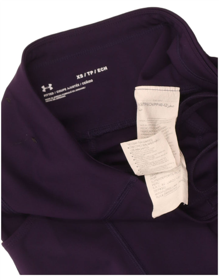 Leggings da donna Under Armour UK 4 XS poliestere viola