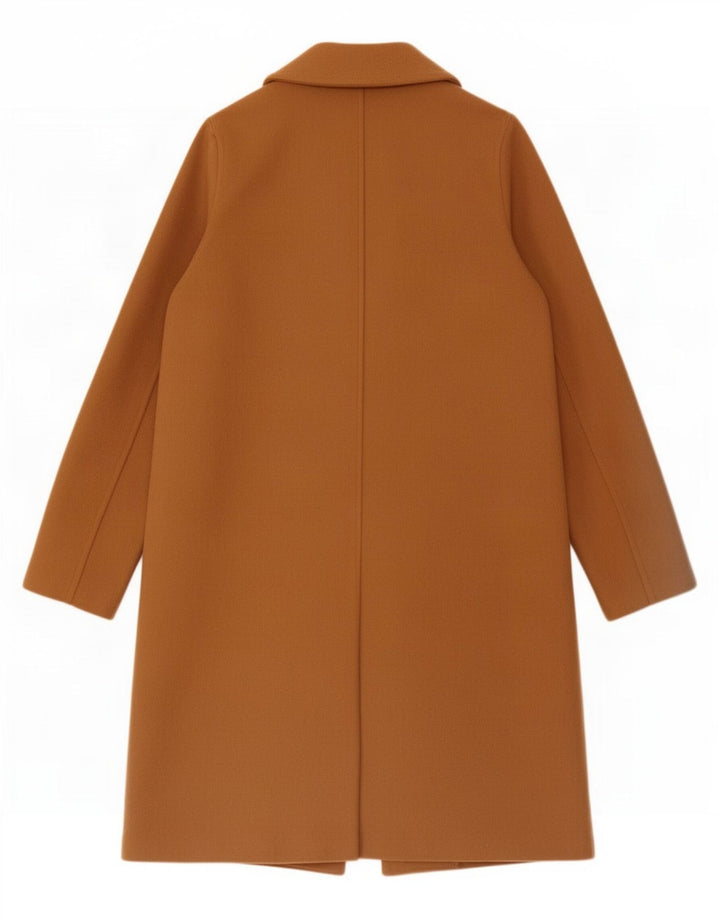 Cappotto Zara da donna UK 10 piccolo in poliestere marrone