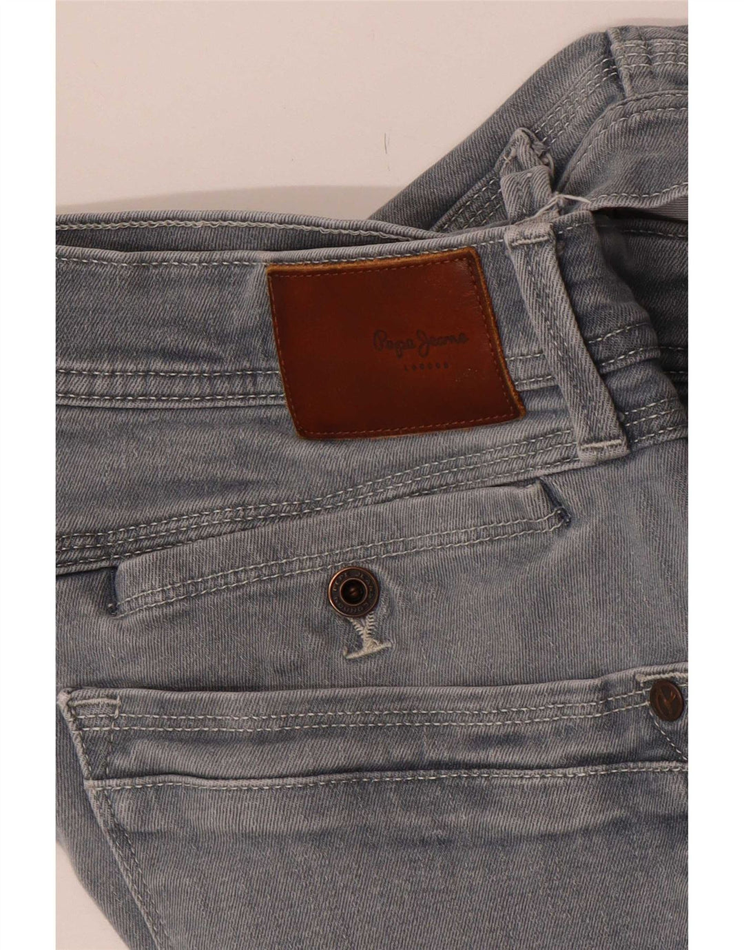 PEPE Jeans Uomo Slim W34 L31 Grigio