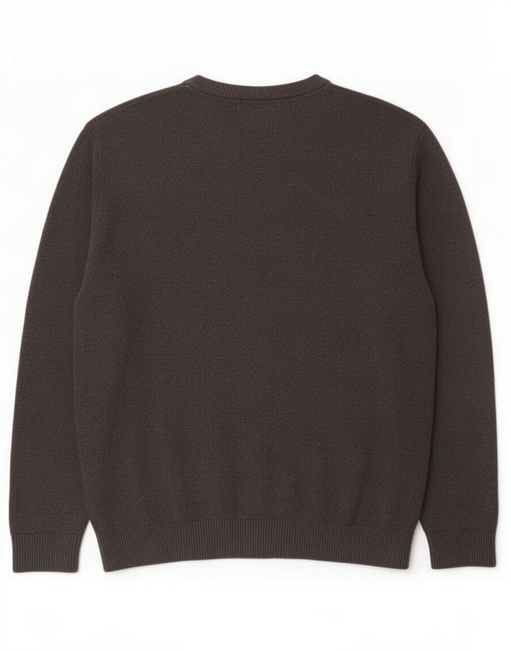 Joules Uomo Maglione Girocollo Maglione Grande Cotone Grigio