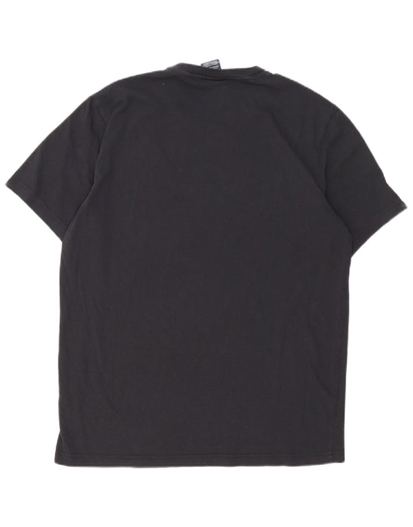 T-shirt grafica da uomo Champion Top XL Black Colourblock