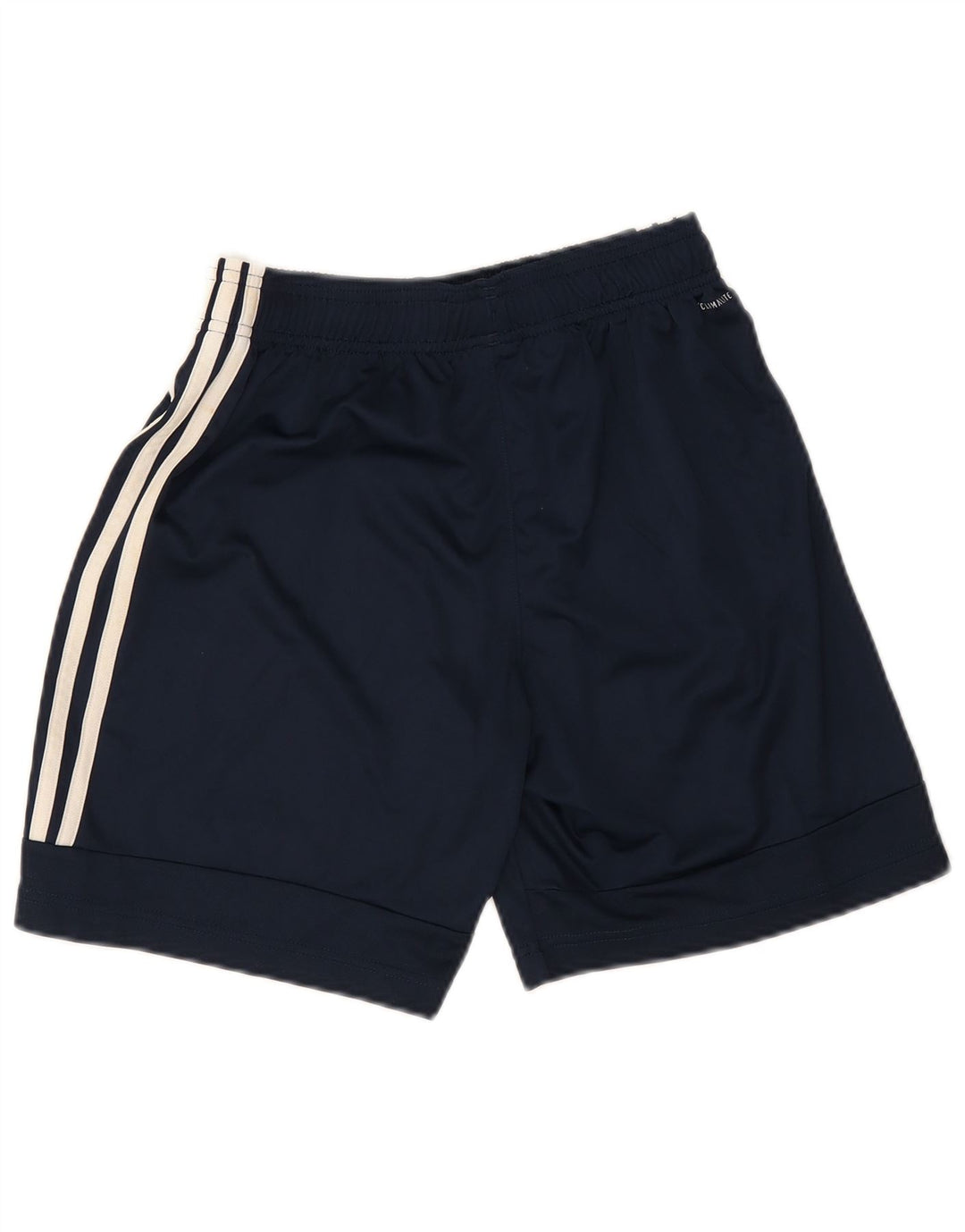 Pantaloncini sportivi Adidas Climalite da ragazzo 13-14 anni in poliestere blu navy