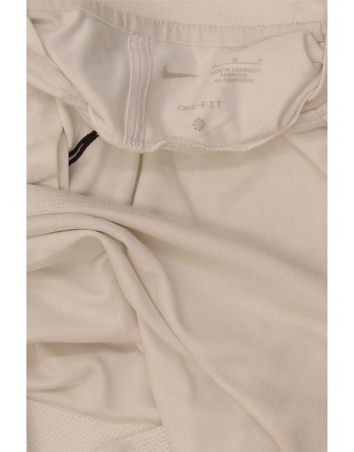 T-shirt Nike Dri Fit da uomo, colore bianco medio, color block