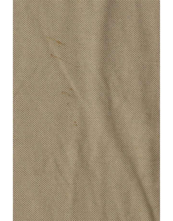 Polo da uomo Lacoste taglia 7 2XL cotone beige