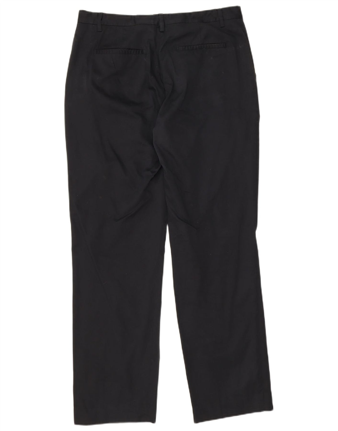 Pantaloni da abito dritti da uomo Ted Baker W34 L30 cotone nero