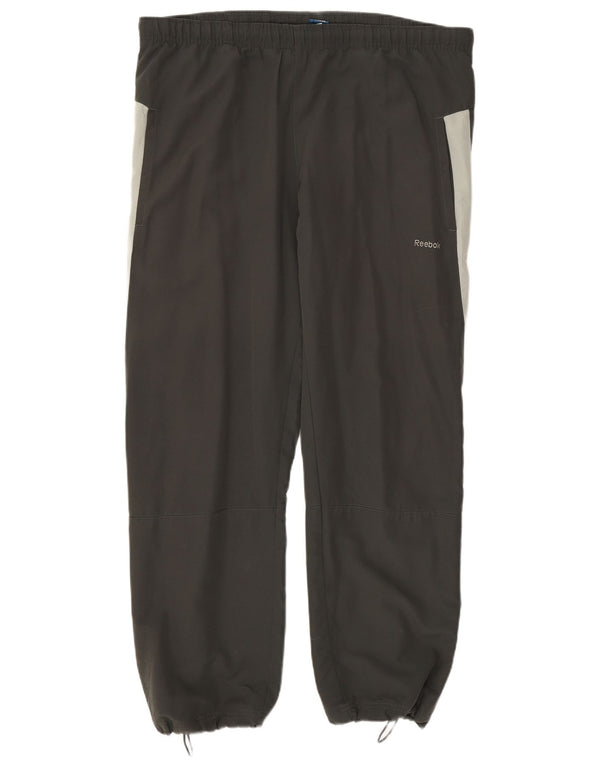 REEBOK Pantaloni da tuta da uomo Joggers XL Grigio Colourblock