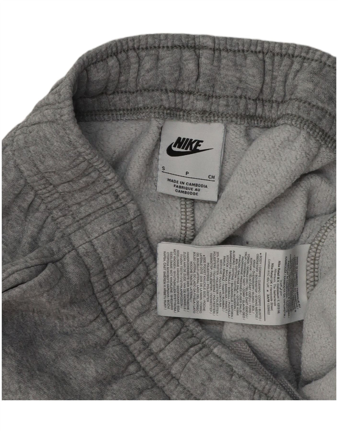 NIKE Pantaloni da tuta cargo da uomo Joggers piccoli in cotone grigio