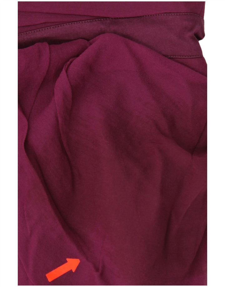 Abito monospalla da donna Karen Millen UK 12 Poliestere viola medio