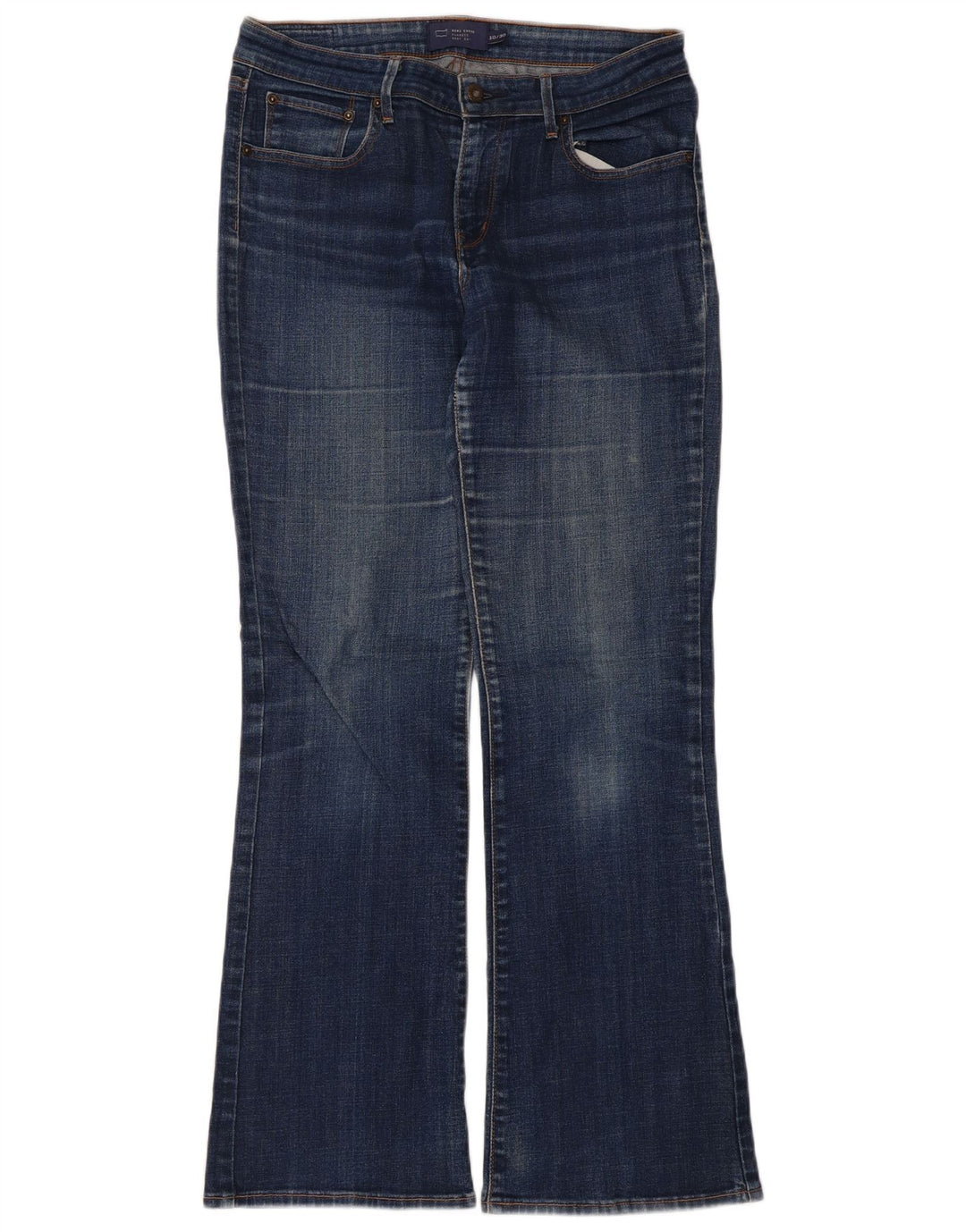 Jeans Levi's Demi Curve Bootcut da donna US 10 Large W30 L31 Blu Navy