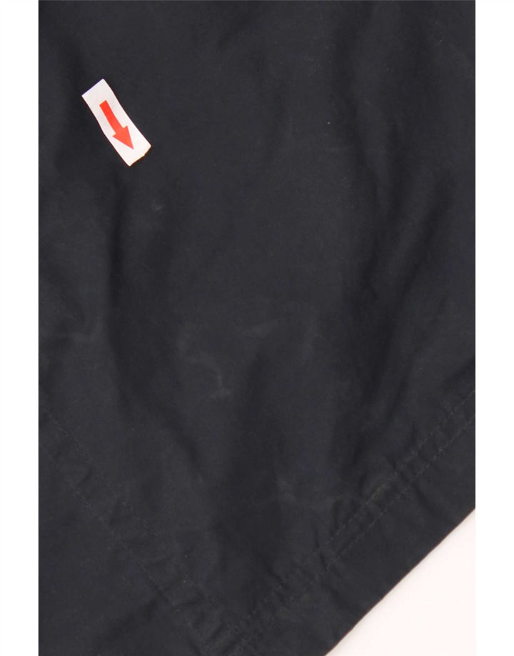 Cappotto doppiopetto da uomo Hackett UK 38 nylon blu navy medio