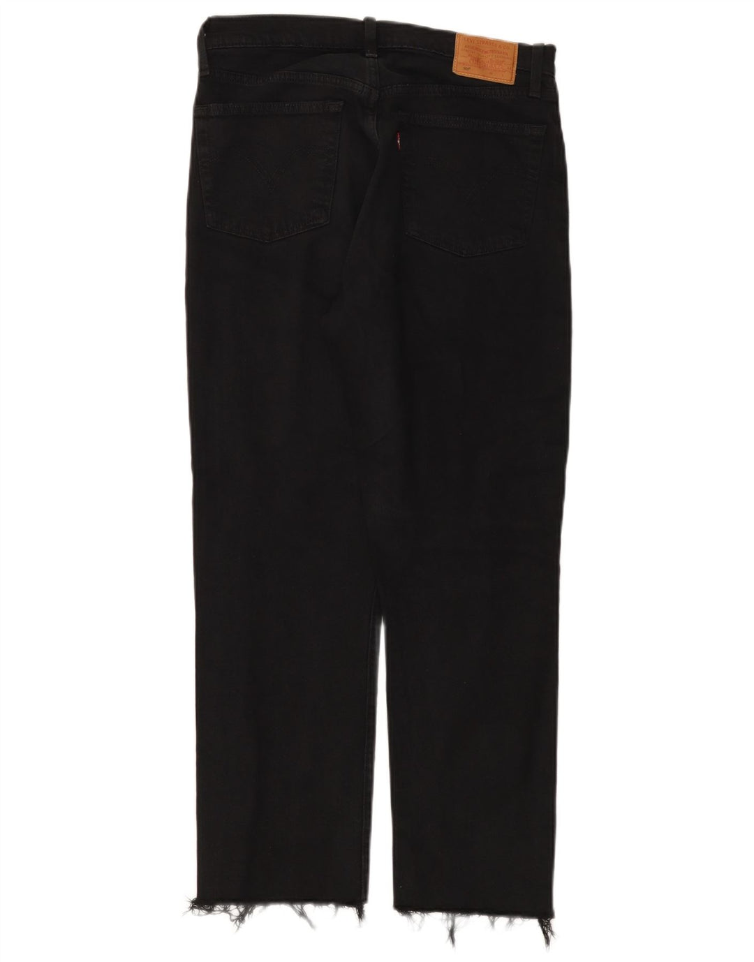 Jeans dritti 501 da donna Levi's W28 L28 cotone nero