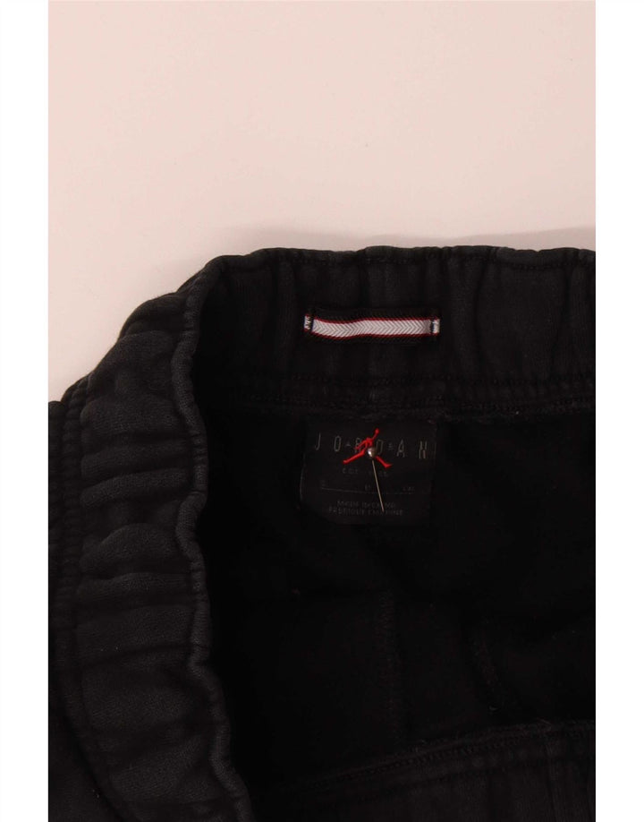 Pantaloni da tuta da uomo Jordan Joggers piccoli in cotone nero