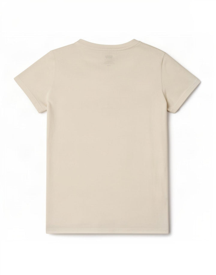 T-shirt grafica da donna Levi's Top UK 10 piccola bianca