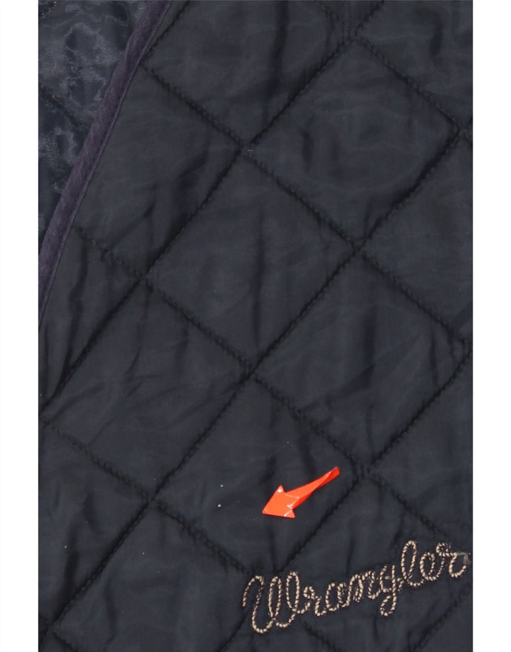 Gilet trapuntato da uomo Wrangler UK 38 medio blu navy in poliammide