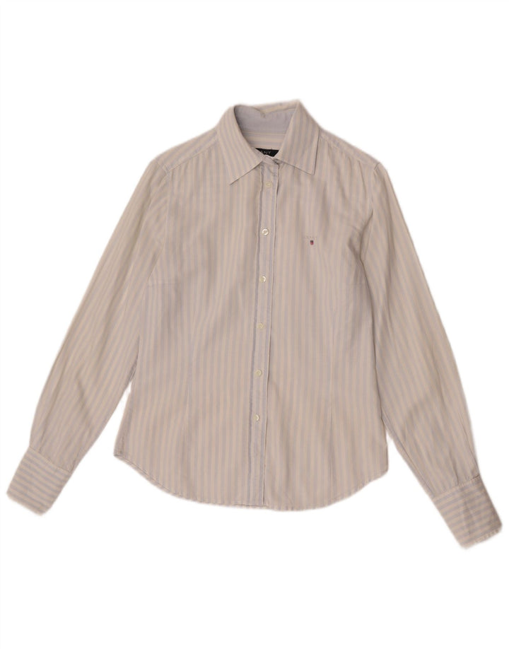 Camicia da donna Gant UK 12 gessato blu medio