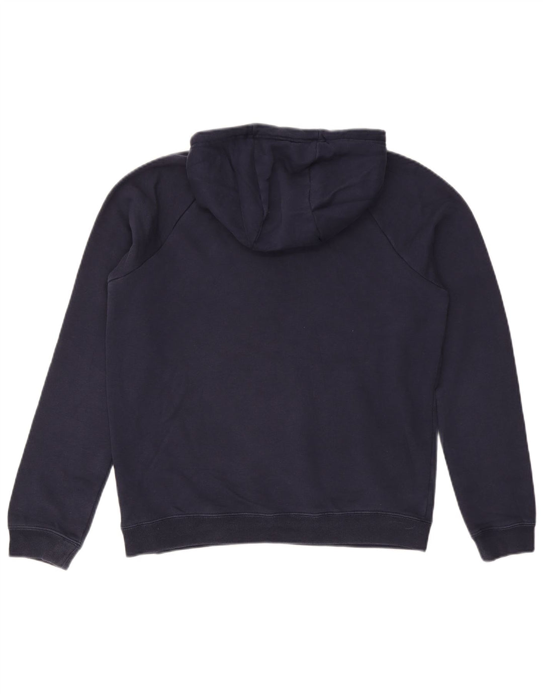 Felpa con cappuccio da uomo NIKE piccola in cotone blu navy