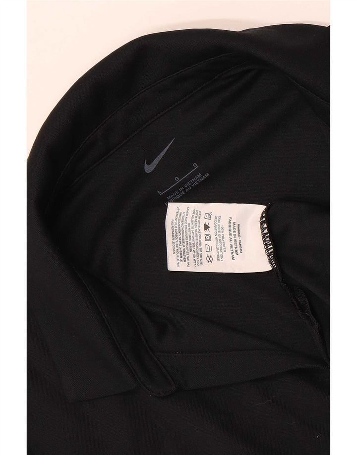 Polo Nike da donna San Francisco UK 14 grande poliestere nero