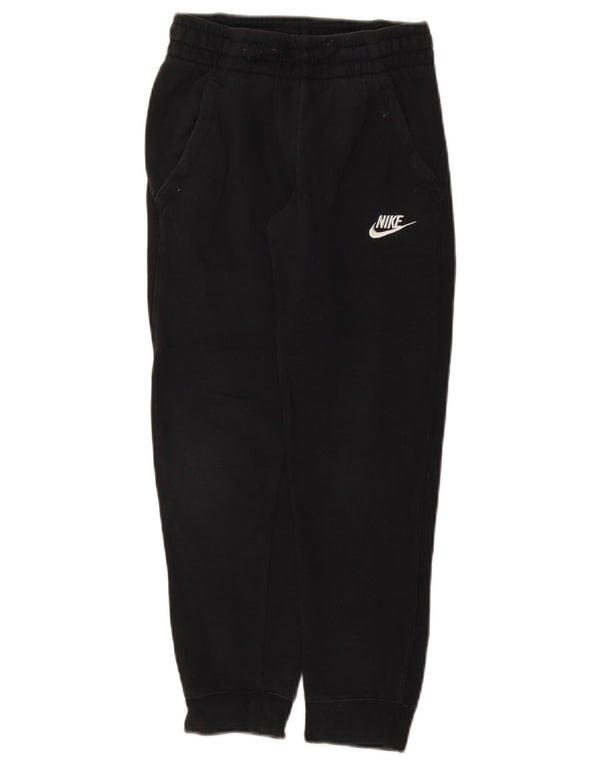 Pantaloni della tuta da ragazzo Nike Joggers 8-9 anni piccoli in cotone nero
