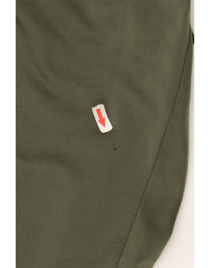 Pantaloni della tuta da ragazzo Adidas 13-14 anni in poliestere kaki