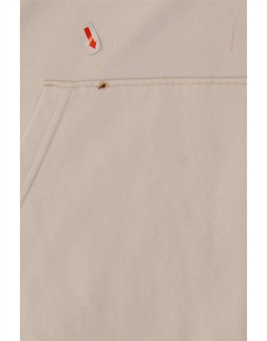 Felpa con cappuccio grafica da donna VANS UK 18 XL cotone bianco