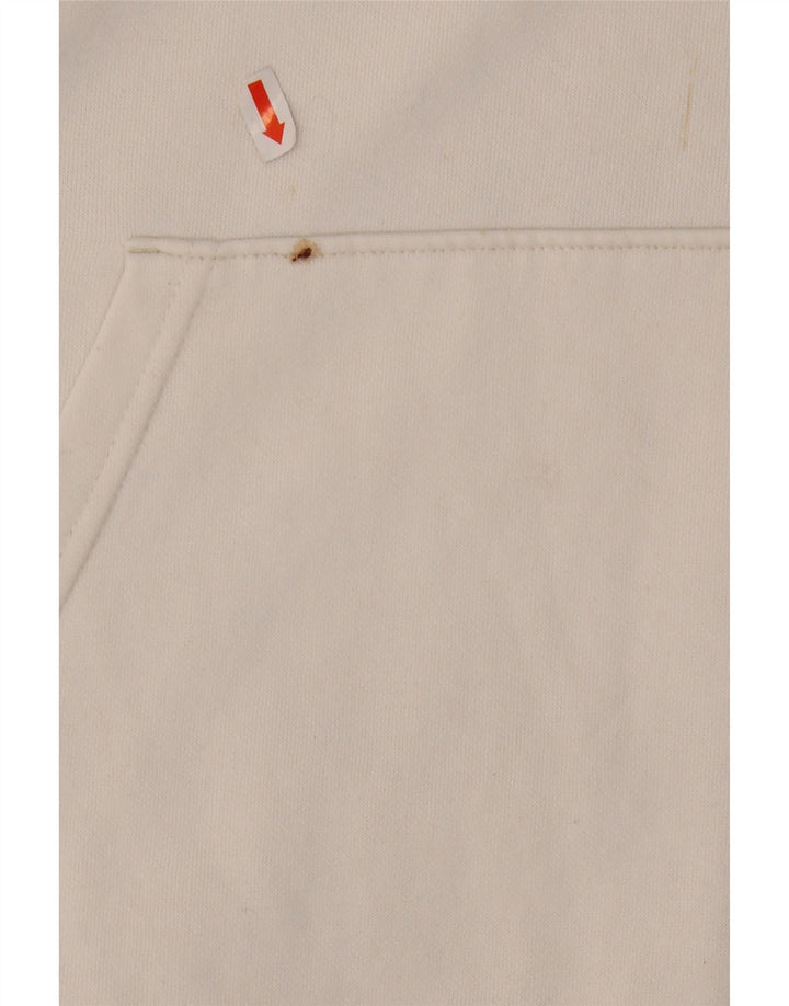 Felpa con cappuccio grafica da donna VANS UK 18 XL cotone bianco