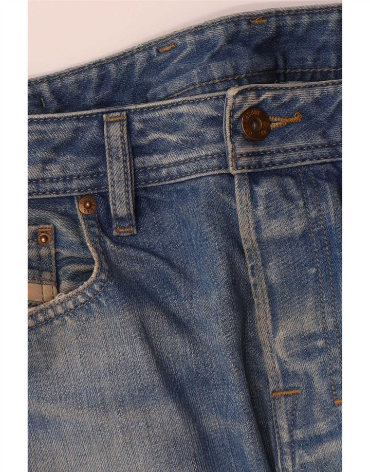 Diesel Jeans Zatiny Regular Bootcut da Uomo W30 L30 Cotone Blu