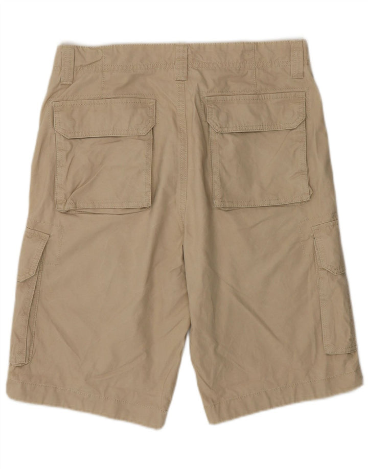 Pantaloncini cargo da uomo Benetton IT 46 Small W32 Cotone Beige