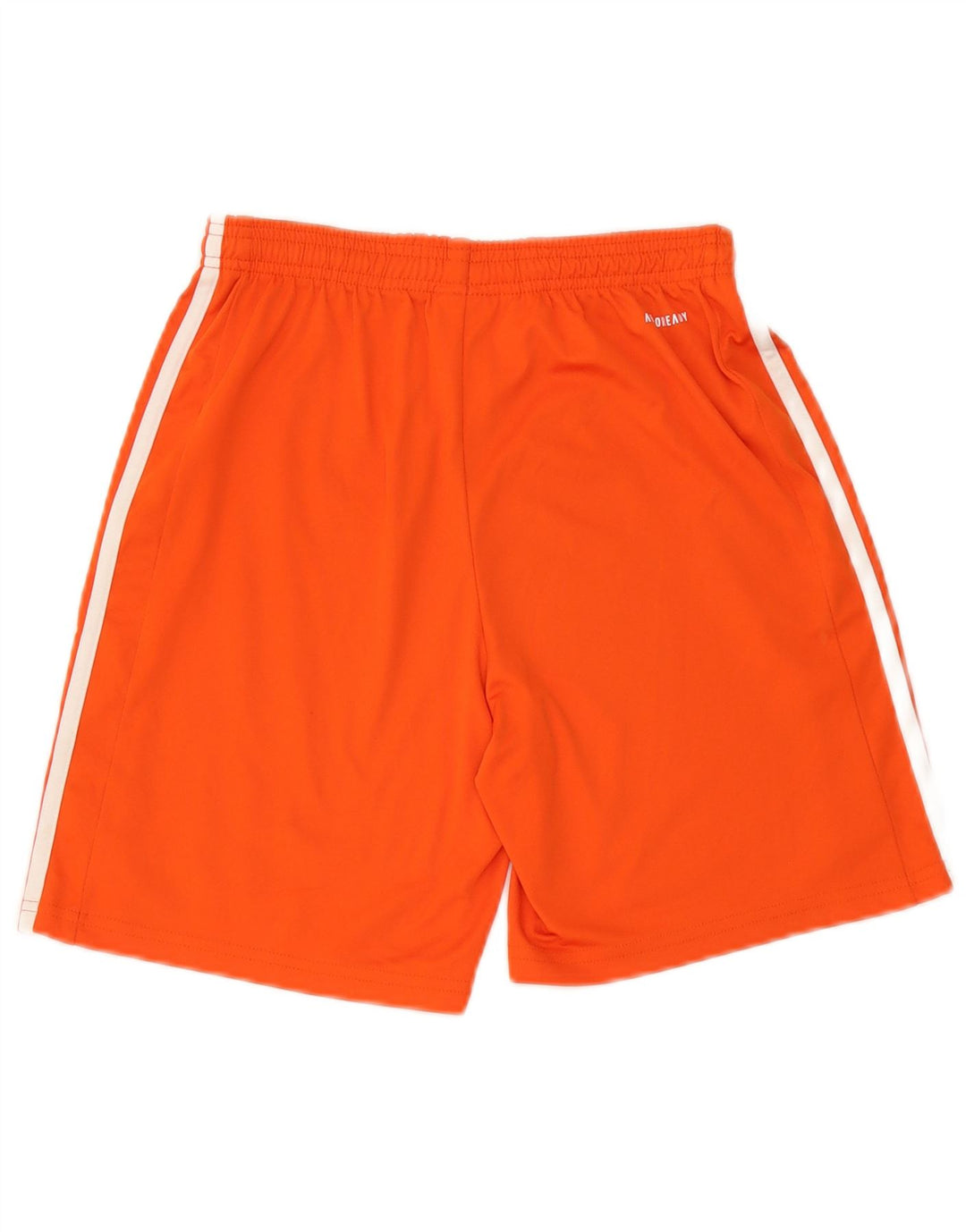 Pantaloncini sportivi Adidas Aeroready da ragazzo 15-16 anni in poliestere arancione