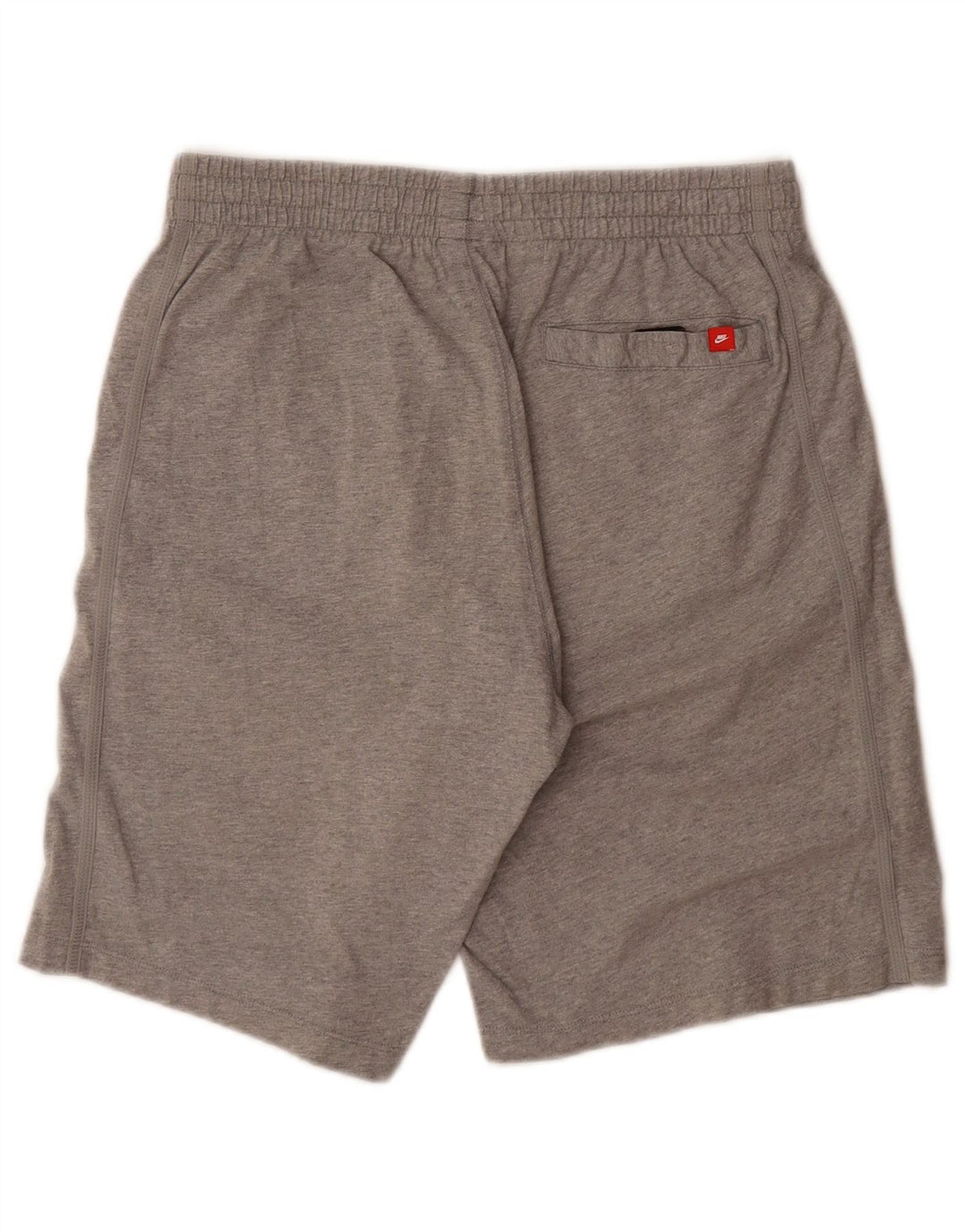 Pantaloncini sportivi Nike da uomo in cotone grigio medio