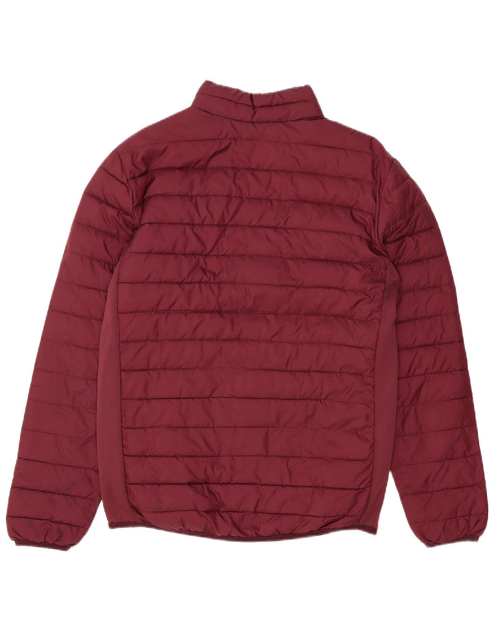 Giacca imbottita da uomo Jack & Jones UK 38 Poliestere bordeaux medio