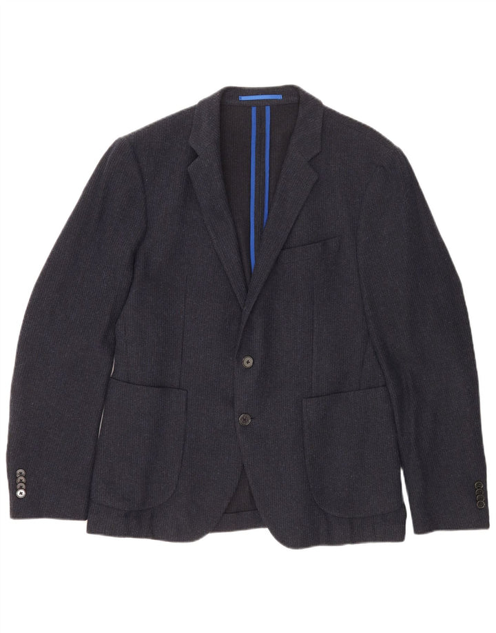 Giacca blazer da uomo a 2 bottoni Joop IT 48 cotone blu navy medio