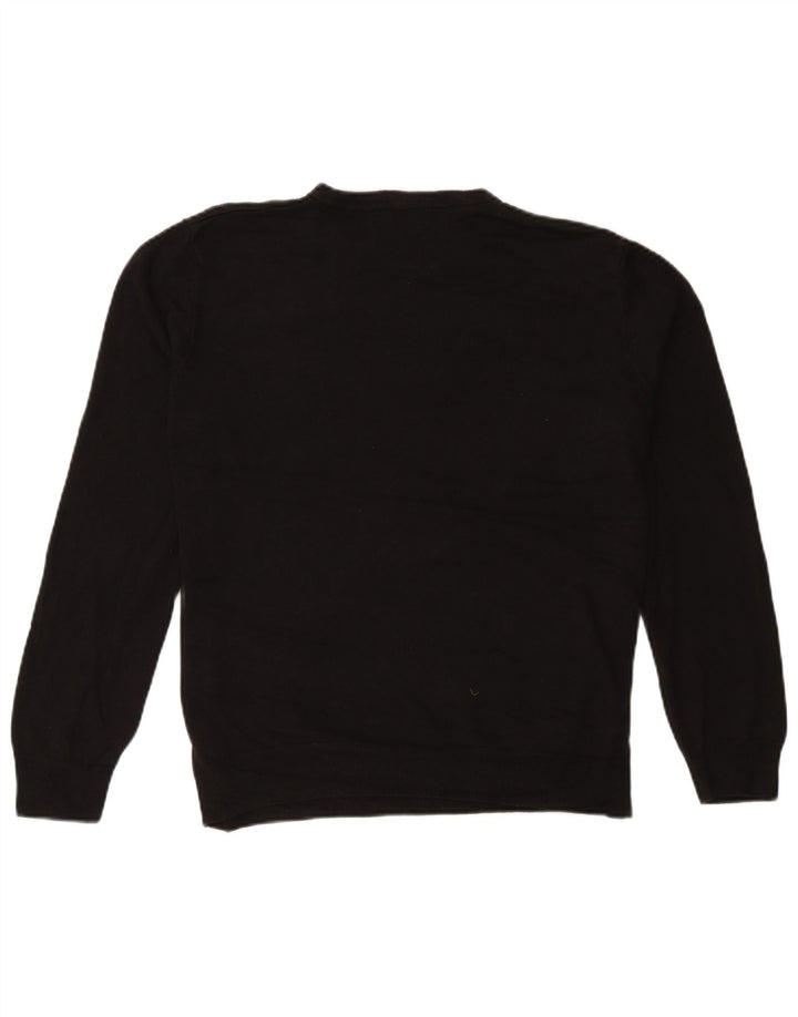 Maglione maglione girocollo da donna Marks & Spencer XL acrilico nero