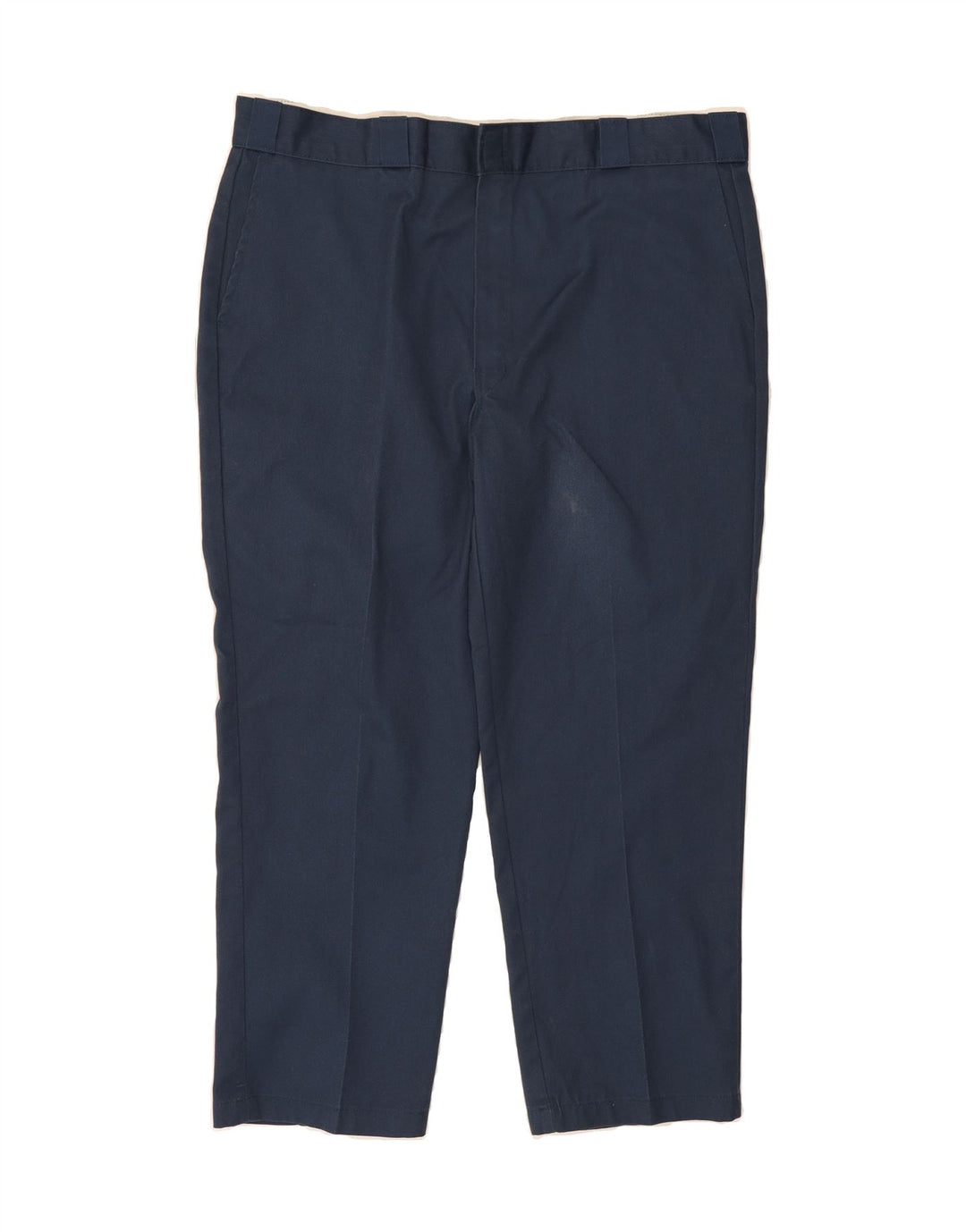 DICKIES Mens Straight Chino Trousers W42 L29 Blue Polyester Vintage Dickies and Second-Hand Dickies from Messina Hembry 