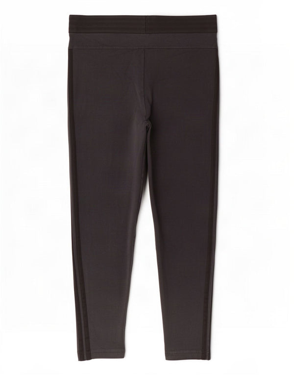 Leggings corti Adidas da donna UK 20/22 XL cotone nero