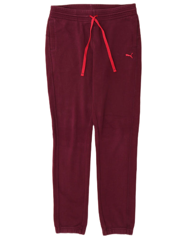 Pantaloni da tuta da donna Puma Joggers UK 12 Medium Borgogna