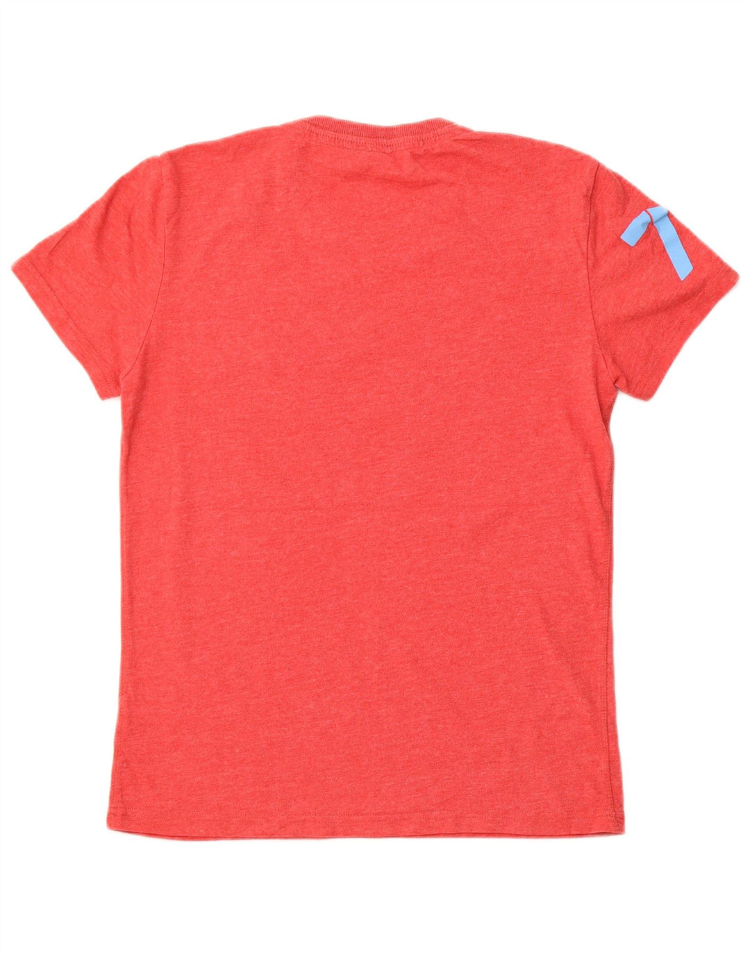 T-shirt grafica da uomo SUPERDRY Top in cotone rosso medio