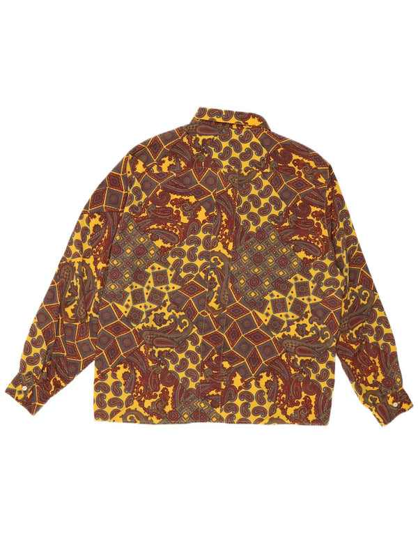 Camicetta camicia da donna di Diana Bentall IT 48 XL Paisley multicolore