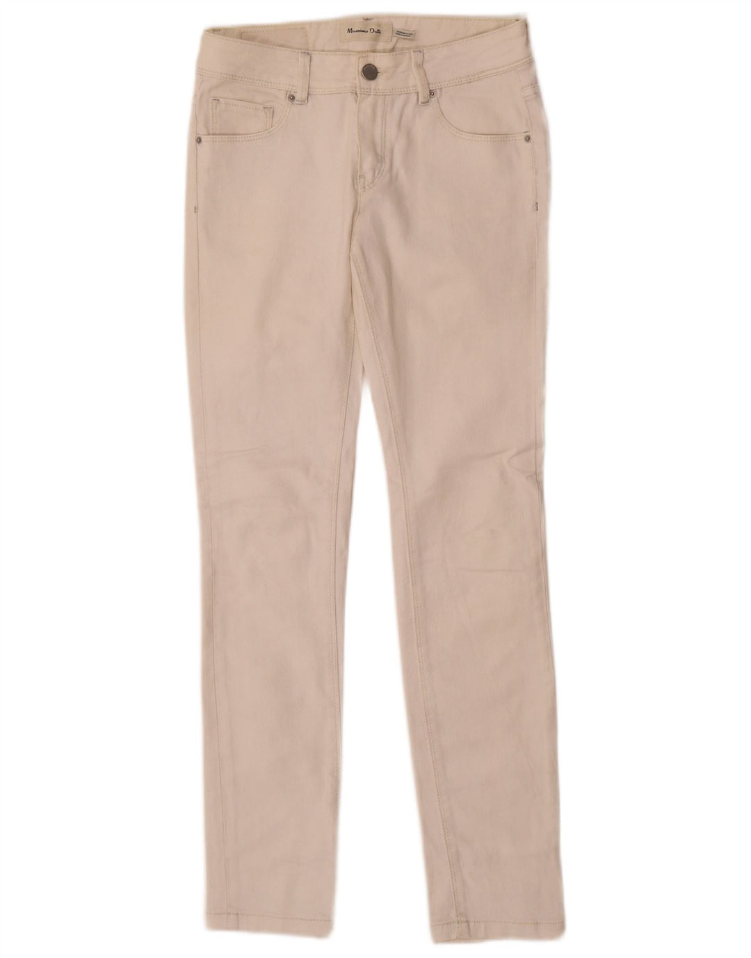 Jeans skinny da donna Massimo Dutti W26 L28 bianchi