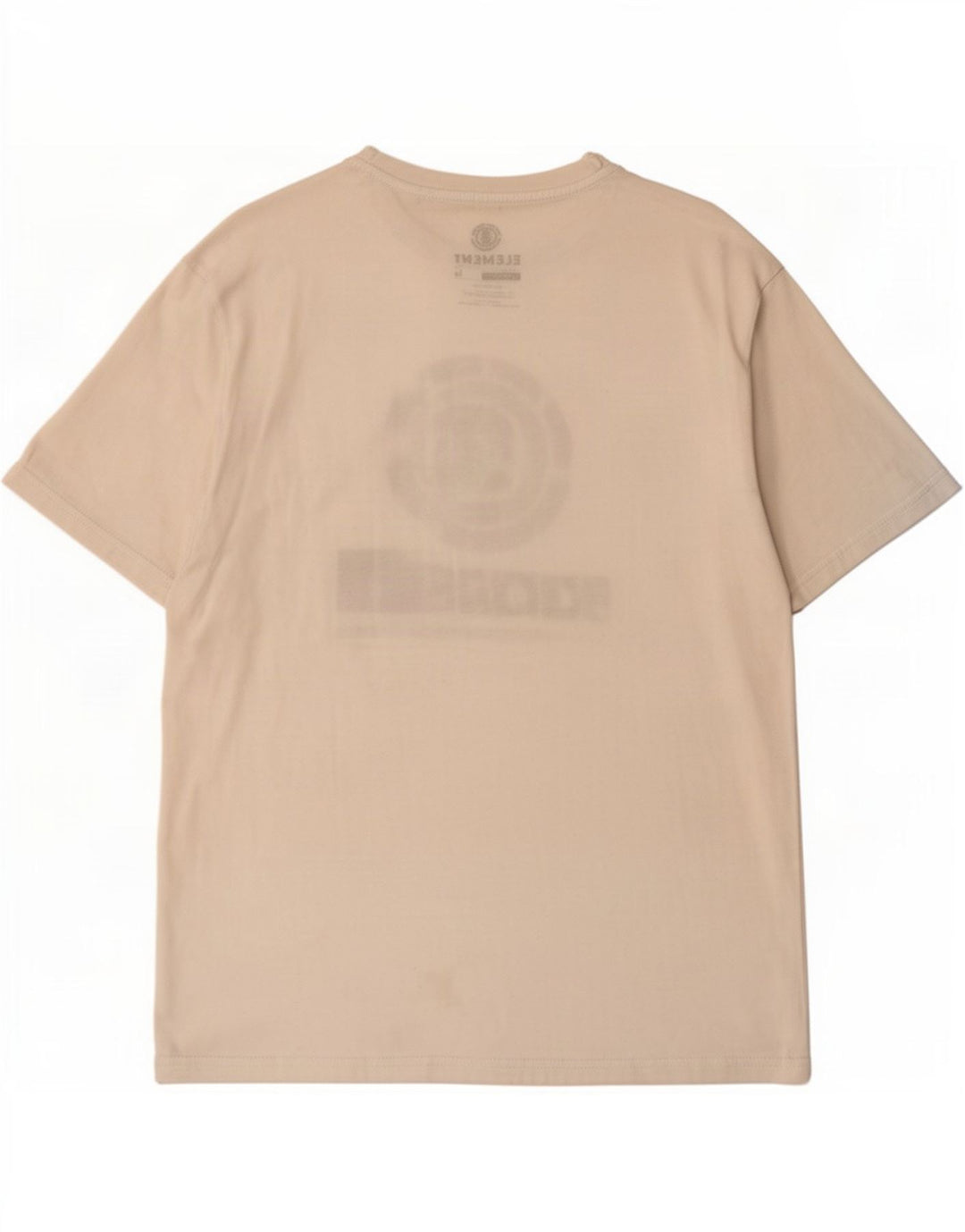 T-shirt grafica da uomo con vestibilità regolare Element, taglia grande, in cotone bianco