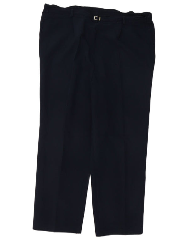 Pantaloni corti da donna Marks & Spencer UK 14 Large W36 L25 Blu navy