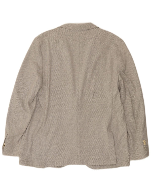 Giacca blazer da uomo a 2 bottoni Massimo Dutti EU 56 XL Grigio a rombi/diamante
