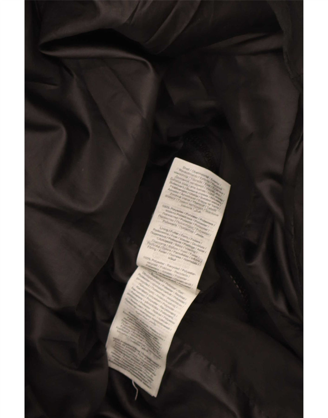 Giacca imbottita da uomo Jack & Jones UK 38 poliestere nero medio