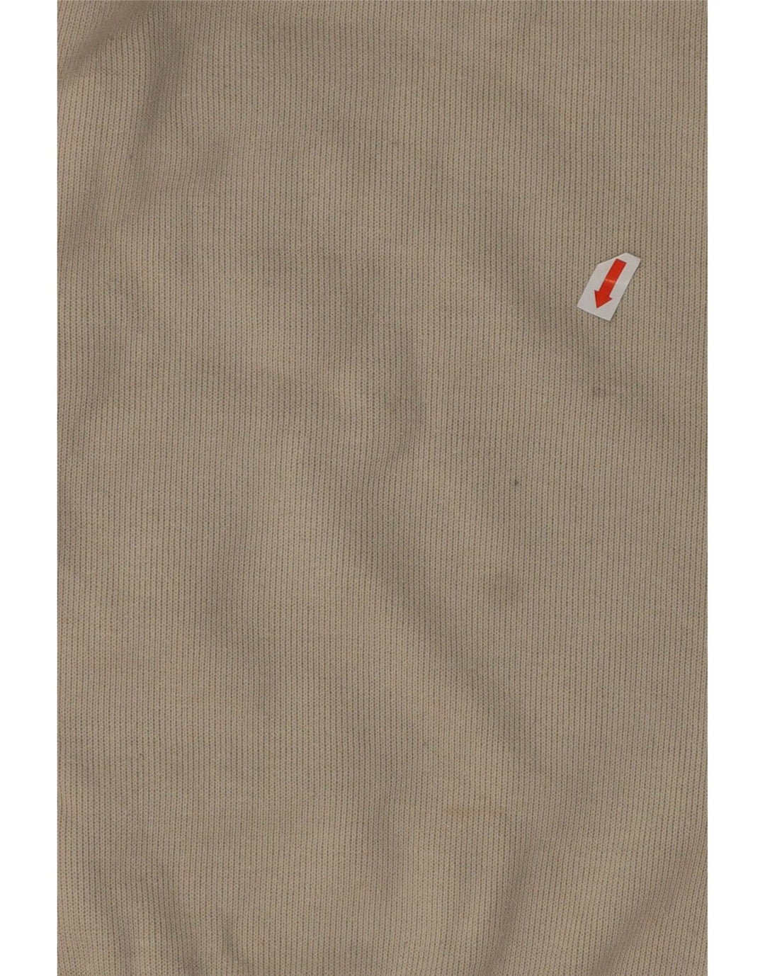 EDDIE BAUER Felpa con collo con zip da uomo Maglione XL Cotone beige