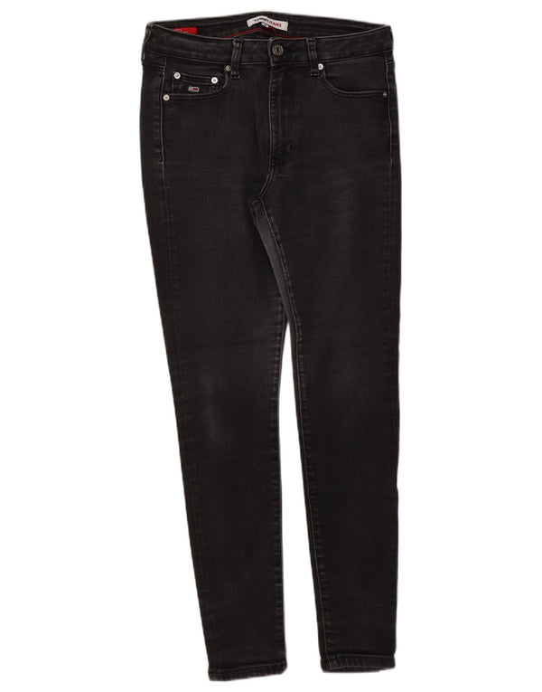 Jeans skinny Sylvia da donna Tommy Hilfiger W30 L30 cotone nero