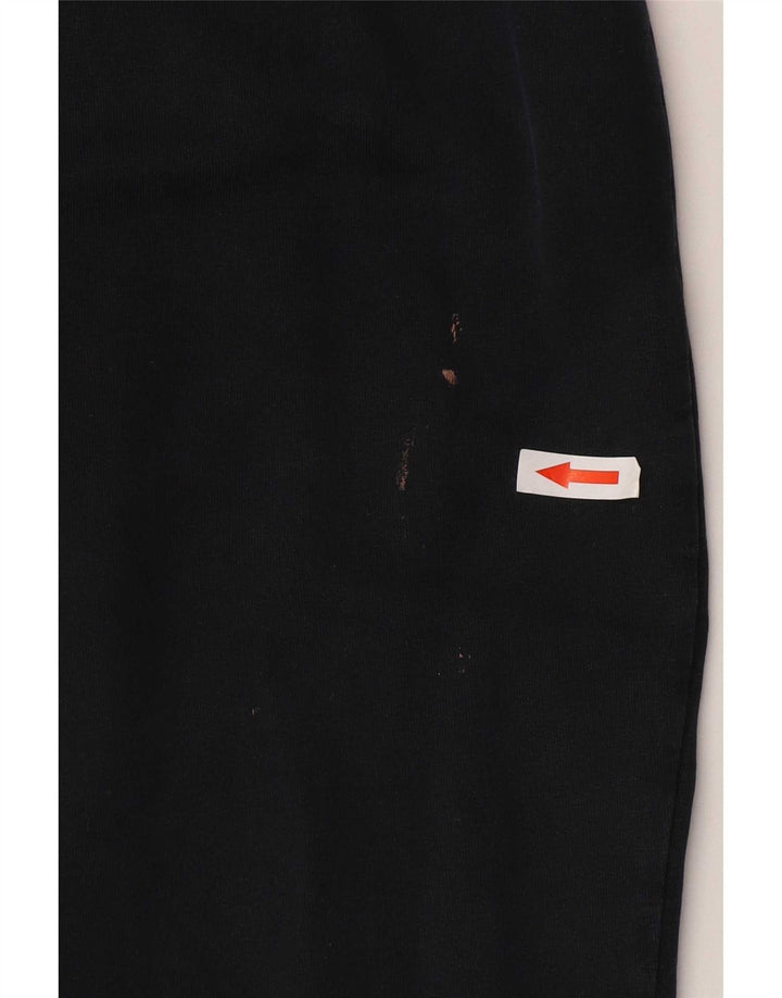 Pantaloni da tuta da donna Marks & Spencer UK 12 cotone blu navy medio