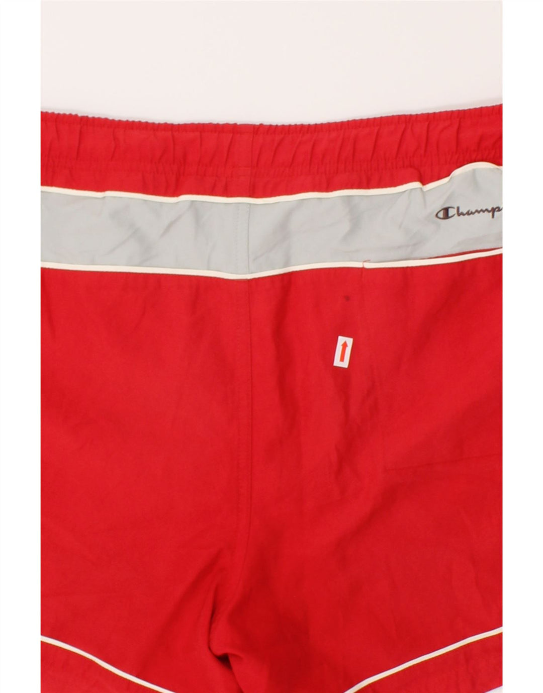 CHAMPION Mens Sport Shorts Large  Red Polyester Vintage Champion and Second-Hand Champion from Messina Hembry 